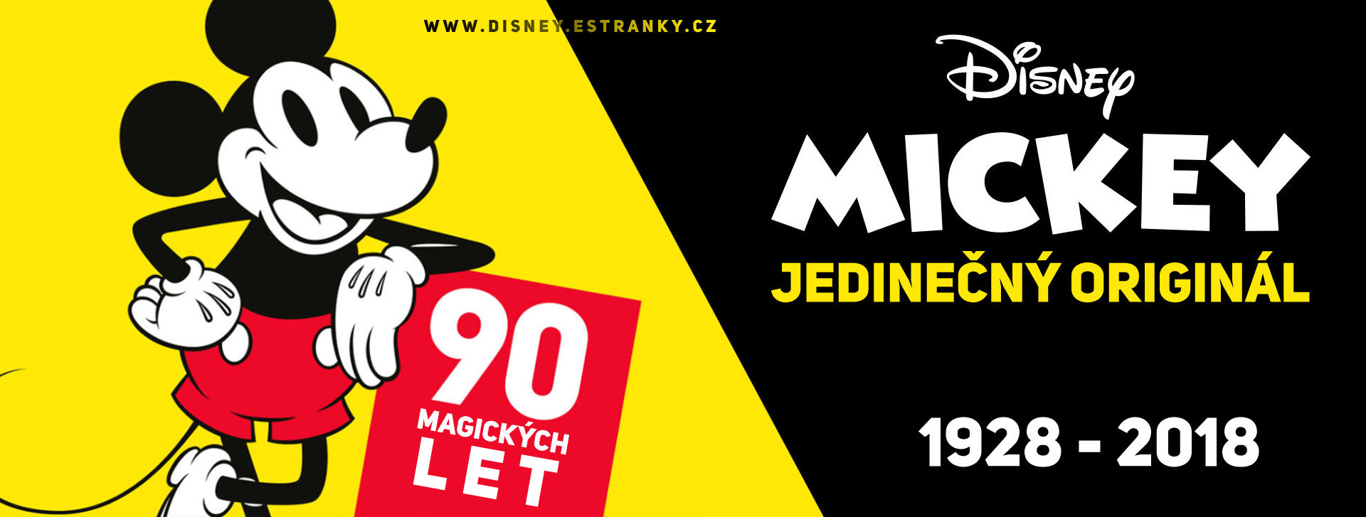 Mickey 90 1928 - 2018 Disney